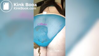 BBW massive blue panty poop, ScatKings.com Scat Porn 29 ScatKings.com Scat Porn