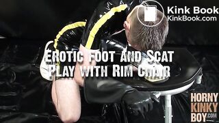 Erotic Foot and Scat Play with Rim Chair, ScatKings.com Scat Porn 29 ScatKings.com Scat Porn