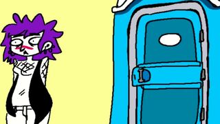 Goth Port-o-Potty, ScatKings.com Scat Porn 1 ScatKings.com Scat Porn